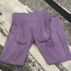 NVGTN Purple High-Waisted Leggings